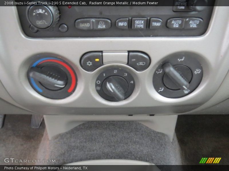 Controls of 2008 i-Series Truck i-290 S Extended Cab