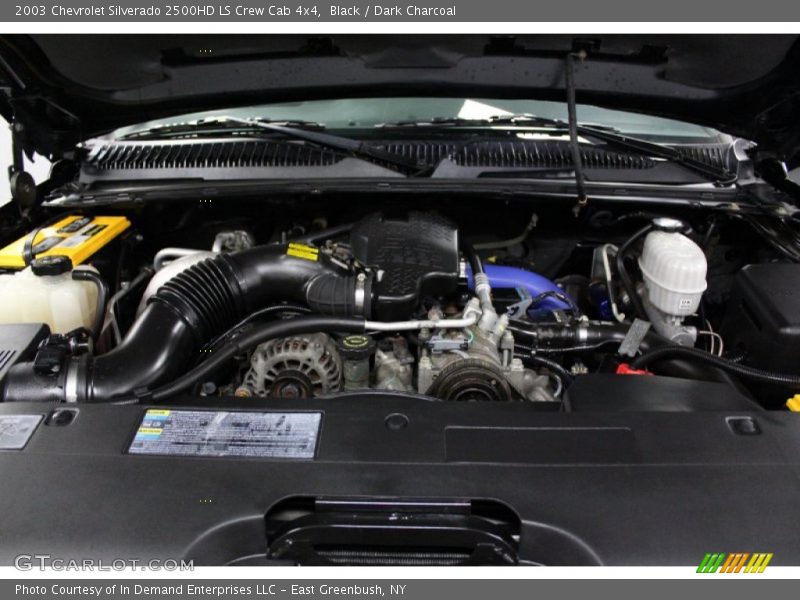Black / Dark Charcoal 2003 Chevrolet Silverado 2500HD LS Crew Cab 4x4