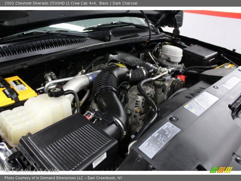 Black / Dark Charcoal 2003 Chevrolet Silverado 2500HD LS Crew Cab 4x4
