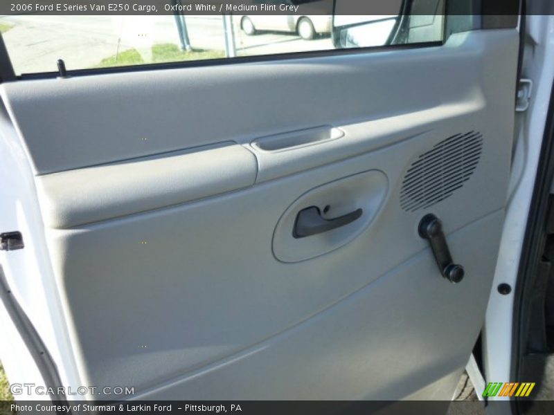 Oxford White / Medium Flint Grey 2006 Ford E Series Van E250 Cargo