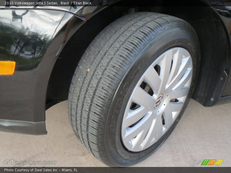 Black / Titan Black 2010 Volkswagen Jetta S Sedan