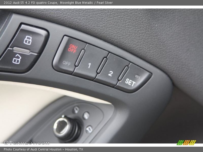 Moonlight Blue Metallic / Pearl Silver 2012 Audi S5 4.2 FSI quattro Coupe