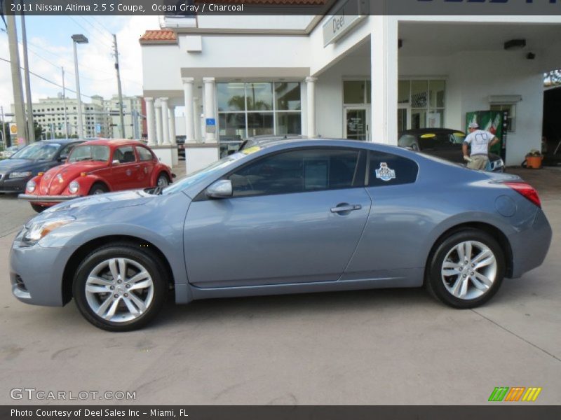 Ocean Gray / Charcoal 2011 Nissan Altima 2.5 S Coupe