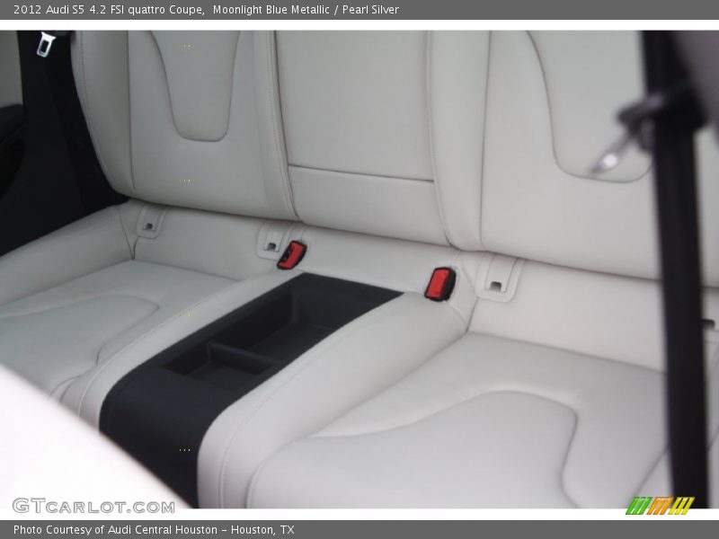 Moonlight Blue Metallic / Pearl Silver 2012 Audi S5 4.2 FSI quattro Coupe