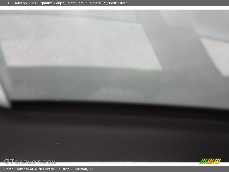 Moonlight Blue Metallic / Pearl Silver 2012 Audi S5 4.2 FSI quattro Coupe
