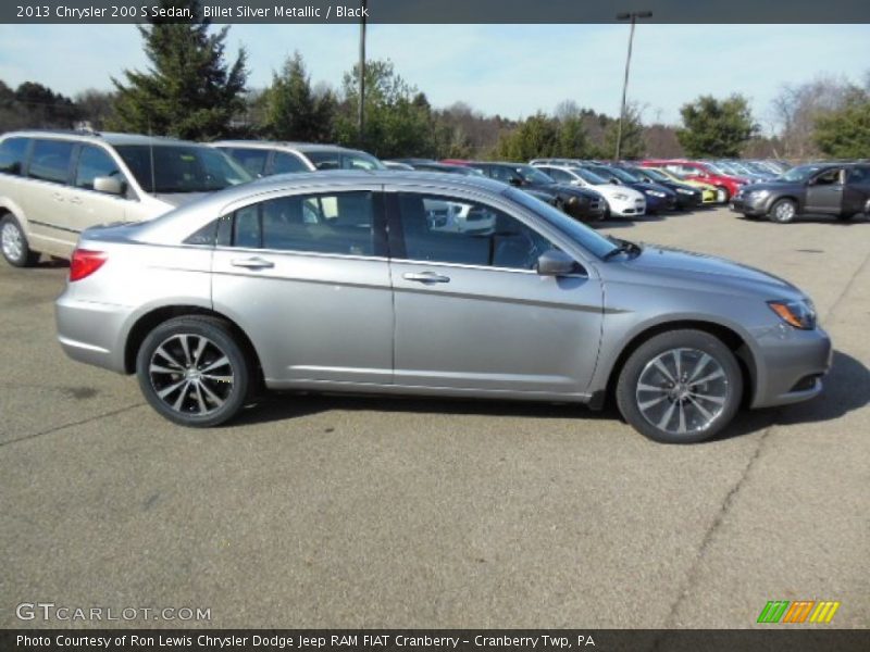 Billet Silver Metallic / Black 2013 Chrysler 200 S Sedan