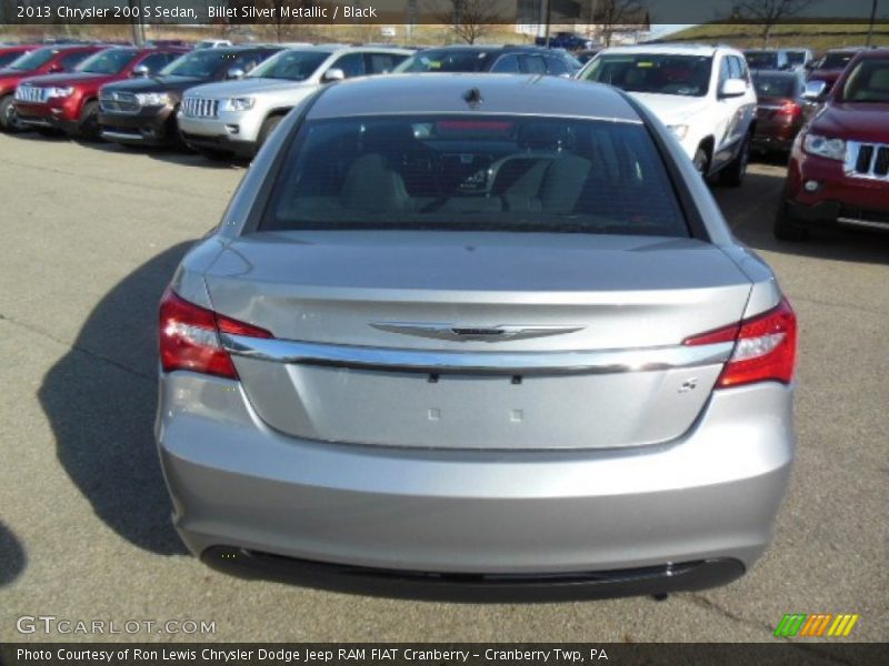 Billet Silver Metallic / Black 2013 Chrysler 200 S Sedan