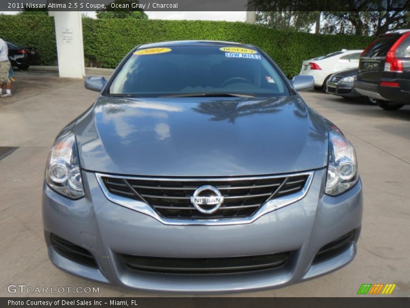 Ocean Gray / Charcoal 2011 Nissan Altima 2.5 S Coupe