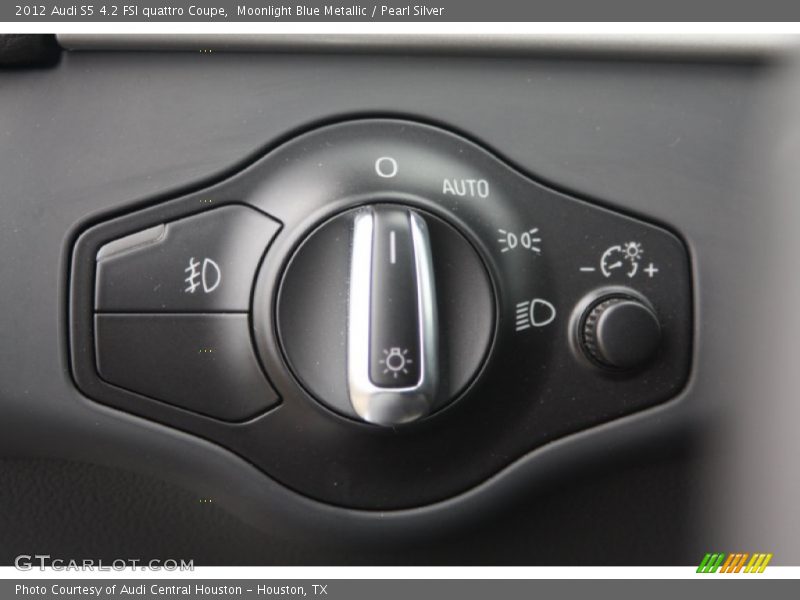 Moonlight Blue Metallic / Pearl Silver 2012 Audi S5 4.2 FSI quattro Coupe