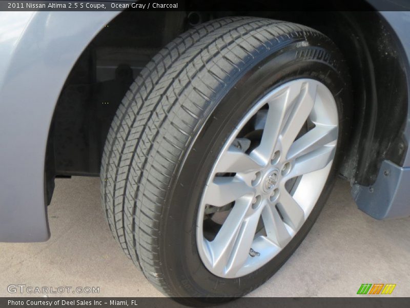 Ocean Gray / Charcoal 2011 Nissan Altima 2.5 S Coupe