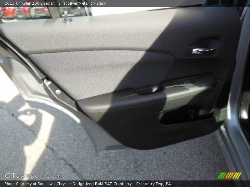 Billet Silver Metallic / Black 2013 Chrysler 200 S Sedan