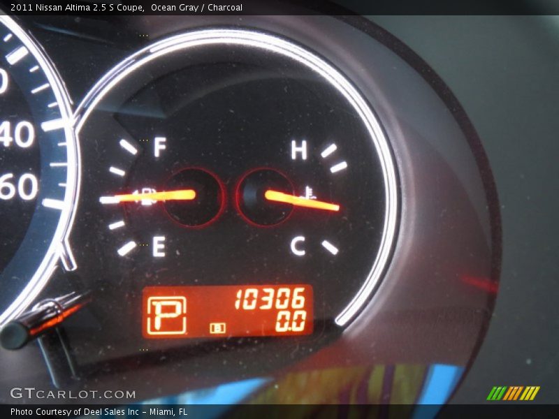 Ocean Gray / Charcoal 2011 Nissan Altima 2.5 S Coupe