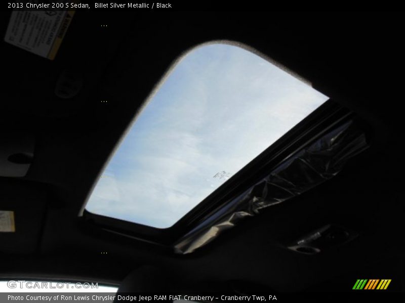 Billet Silver Metallic / Black 2013 Chrysler 200 S Sedan