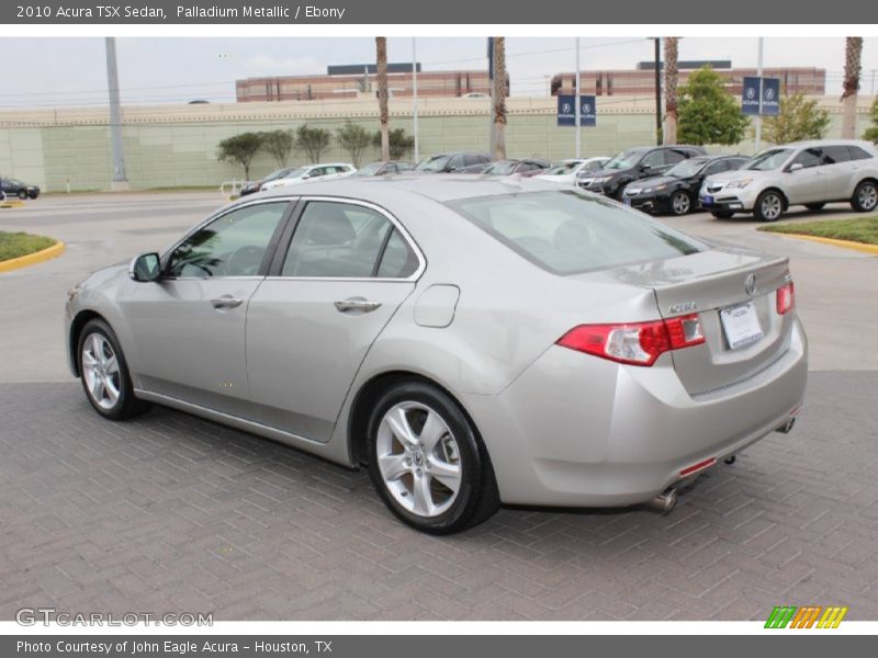 Palladium Metallic / Ebony 2010 Acura TSX Sedan