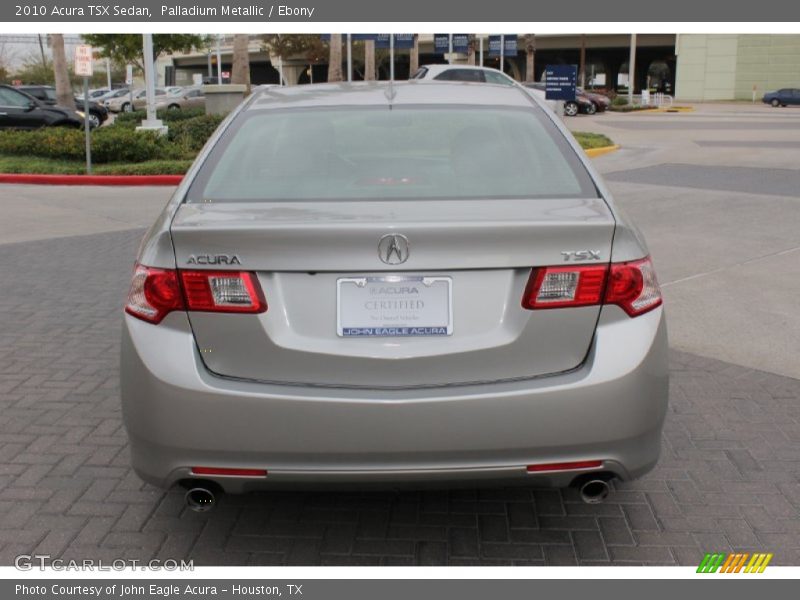 Palladium Metallic / Ebony 2010 Acura TSX Sedan