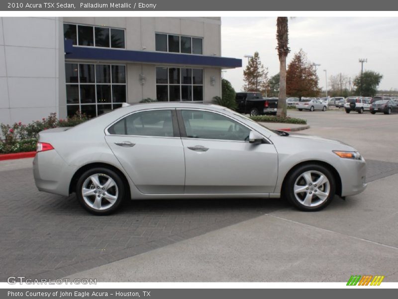 Palladium Metallic / Ebony 2010 Acura TSX Sedan