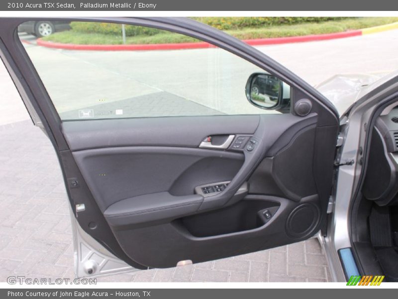 Palladium Metallic / Ebony 2010 Acura TSX Sedan