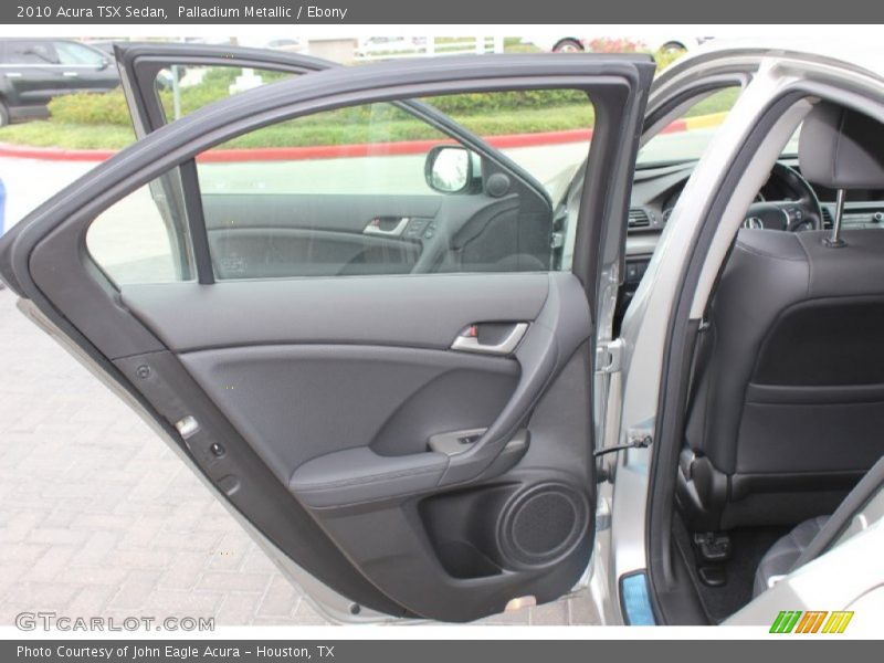 Palladium Metallic / Ebony 2010 Acura TSX Sedan