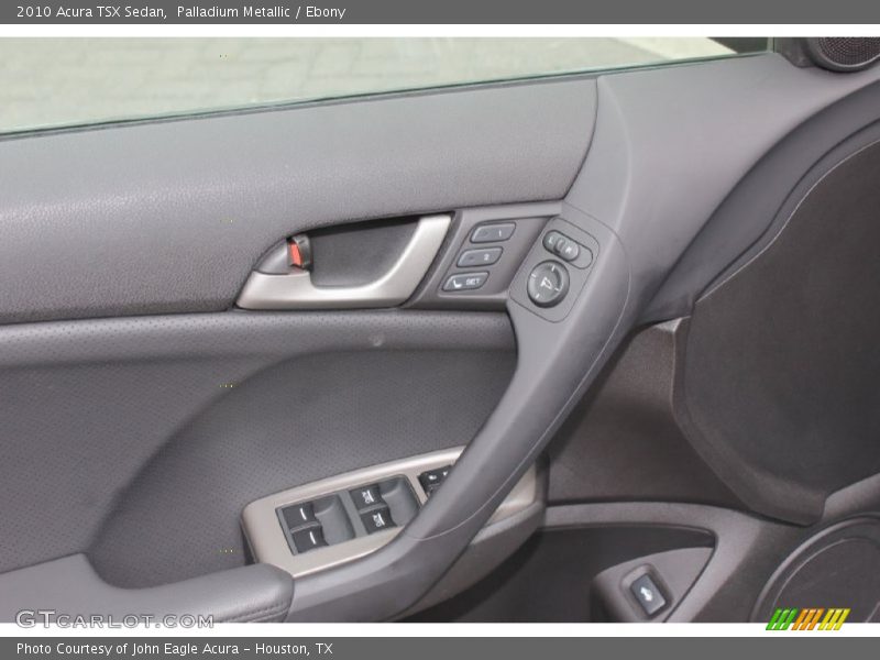 Palladium Metallic / Ebony 2010 Acura TSX Sedan
