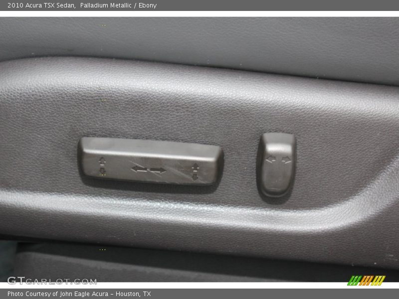 Palladium Metallic / Ebony 2010 Acura TSX Sedan