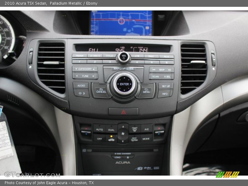 Palladium Metallic / Ebony 2010 Acura TSX Sedan