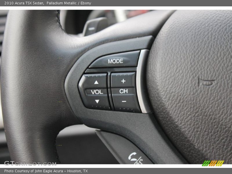 Palladium Metallic / Ebony 2010 Acura TSX Sedan