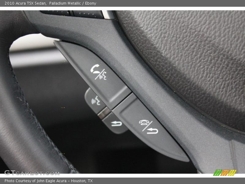 Palladium Metallic / Ebony 2010 Acura TSX Sedan