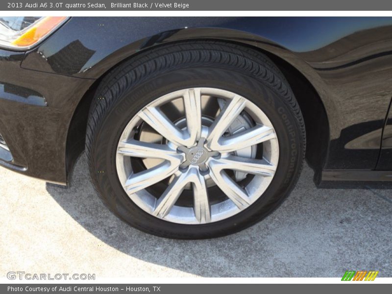 Brilliant Black / Velvet Beige 2013 Audi A6 3.0T quattro Sedan