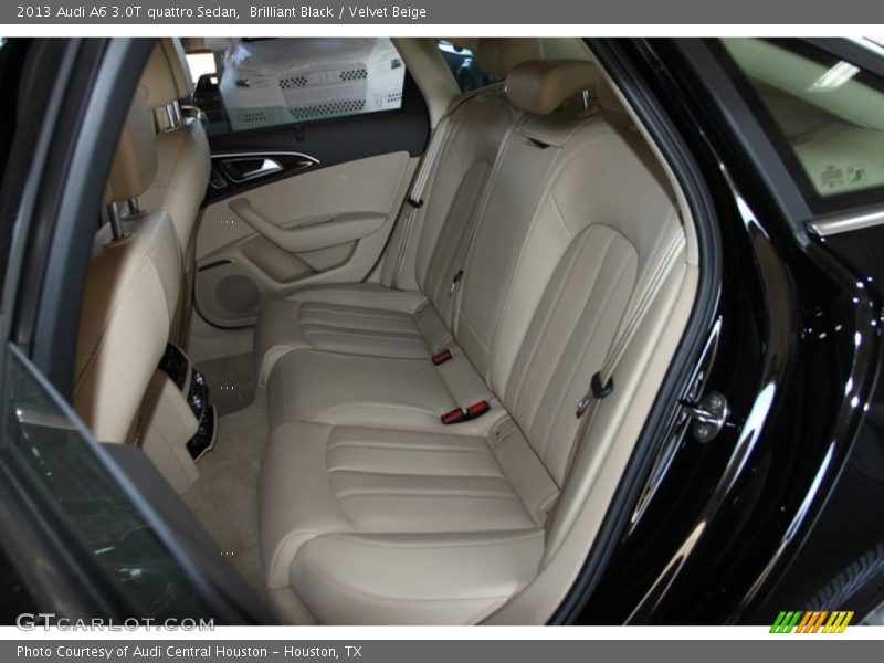 Brilliant Black / Velvet Beige 2013 Audi A6 3.0T quattro Sedan