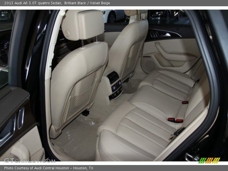 Brilliant Black / Velvet Beige 2013 Audi A6 3.0T quattro Sedan