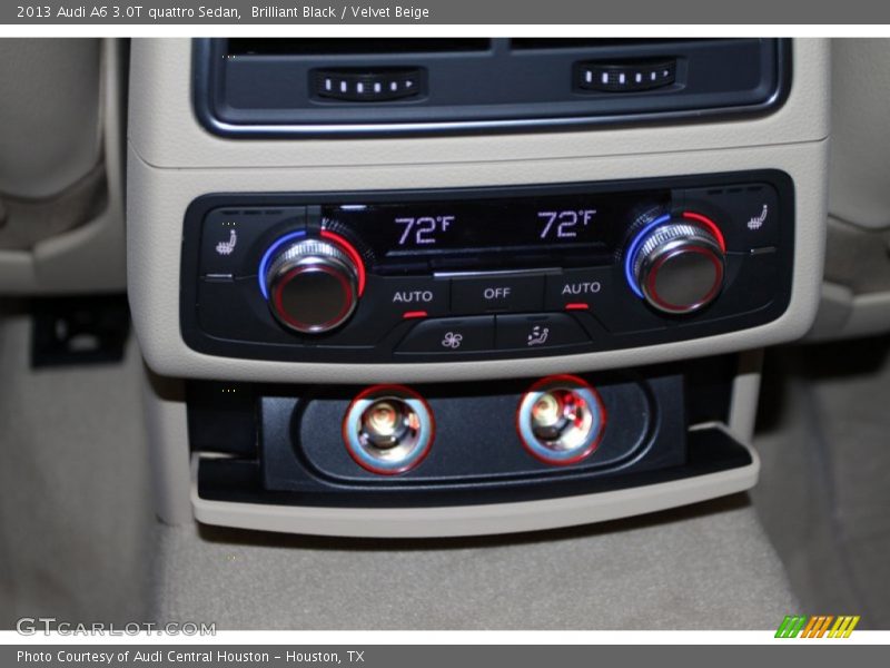 Brilliant Black / Velvet Beige 2013 Audi A6 3.0T quattro Sedan