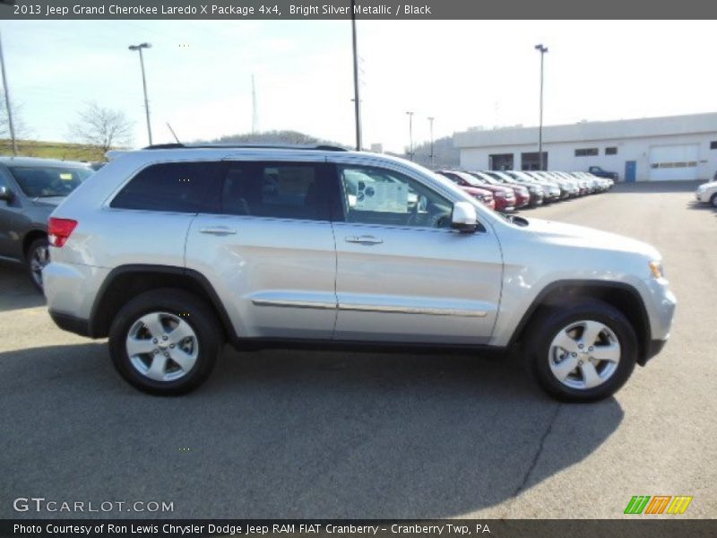 Bright Silver Metallic / Black 2013 Jeep Grand Cherokee Laredo X Package 4x4