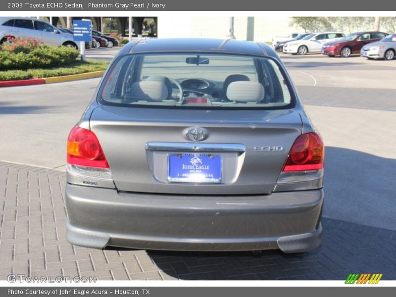 Phantom Gray Pearl / Ivory 2003 Toyota ECHO Sedan