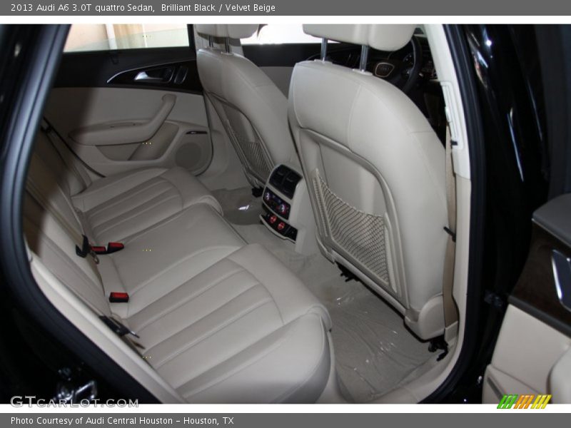 Brilliant Black / Velvet Beige 2013 Audi A6 3.0T quattro Sedan