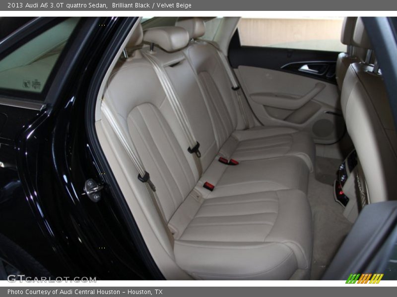 Brilliant Black / Velvet Beige 2013 Audi A6 3.0T quattro Sedan