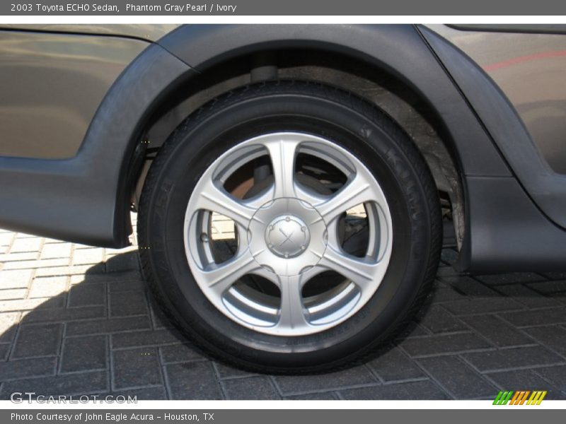 Phantom Gray Pearl / Ivory 2003 Toyota ECHO Sedan