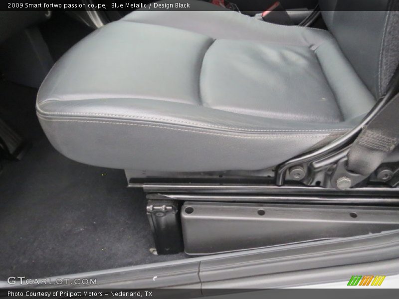 Blue Metallic / Design Black 2009 Smart fortwo passion coupe