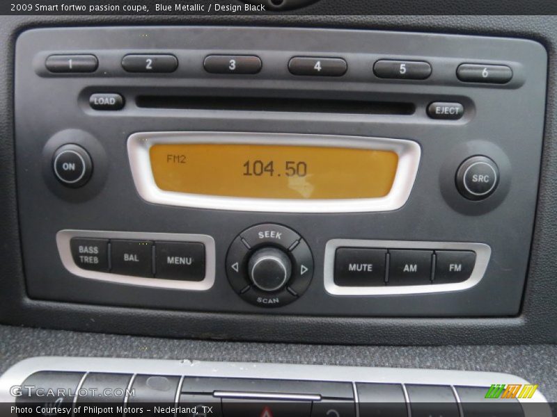 Audio System of 2009 fortwo passion coupe