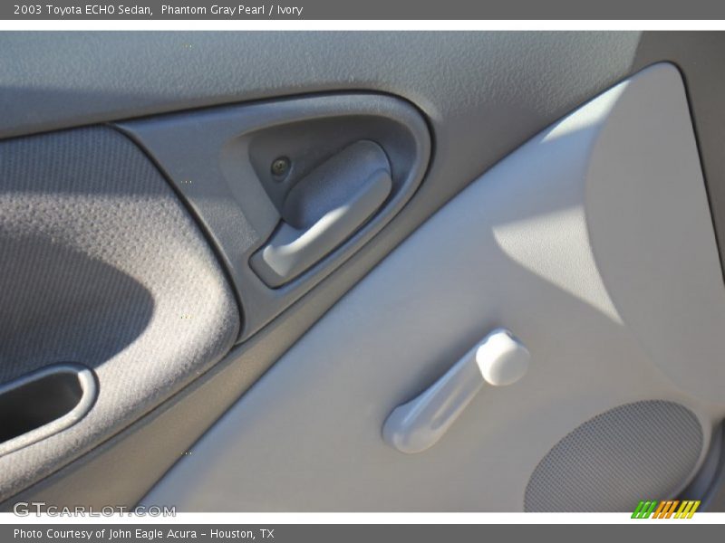 Phantom Gray Pearl / Ivory 2003 Toyota ECHO Sedan
