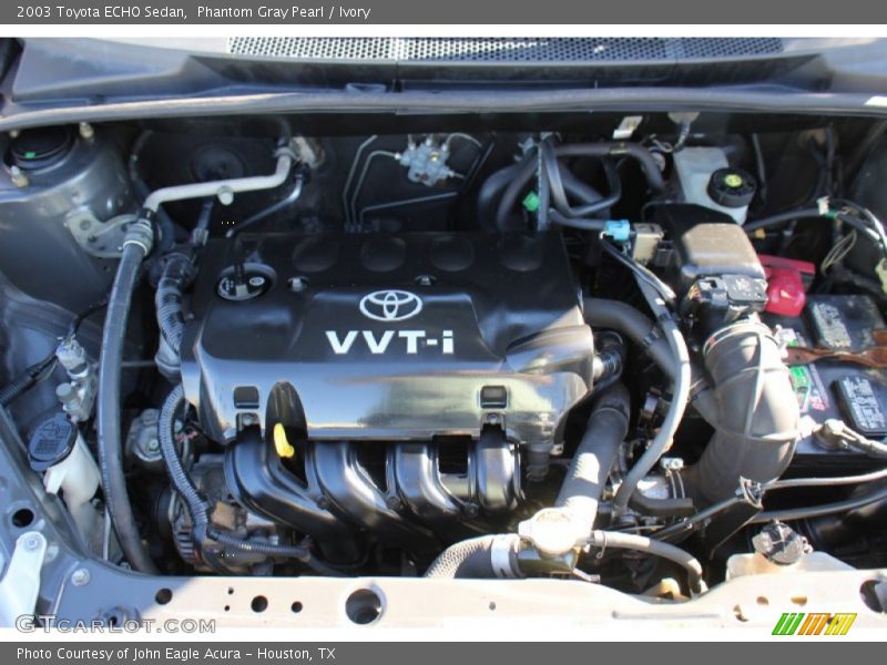 Phantom Gray Pearl / Ivory 2003 Toyota ECHO Sedan