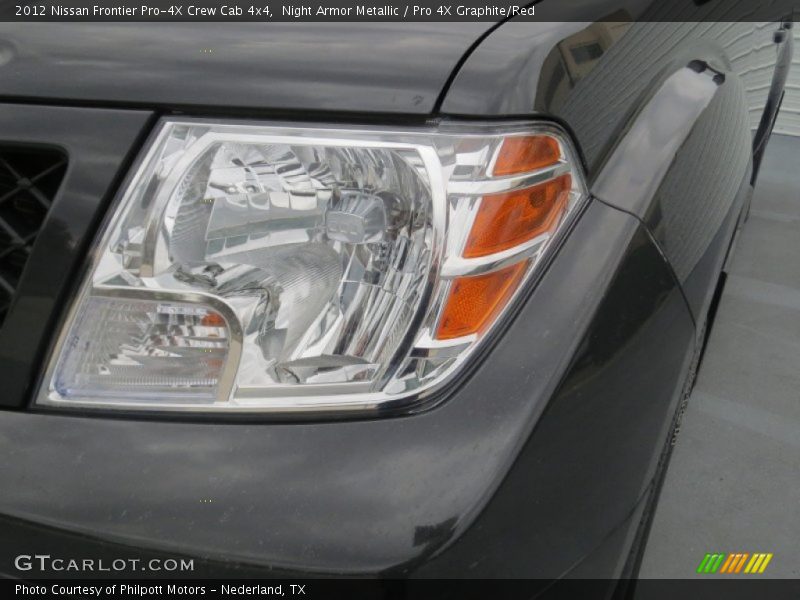 Night Armor Metallic / Pro 4X Graphite/Red 2012 Nissan Frontier Pro-4X Crew Cab 4x4