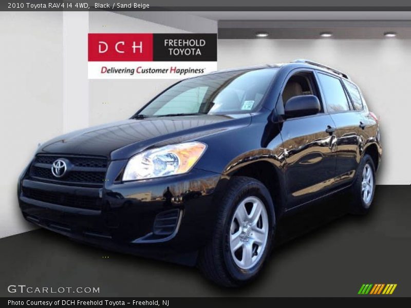 Black / Sand Beige 2010 Toyota RAV4 I4 4WD