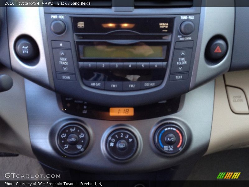 Black / Sand Beige 2010 Toyota RAV4 I4 4WD