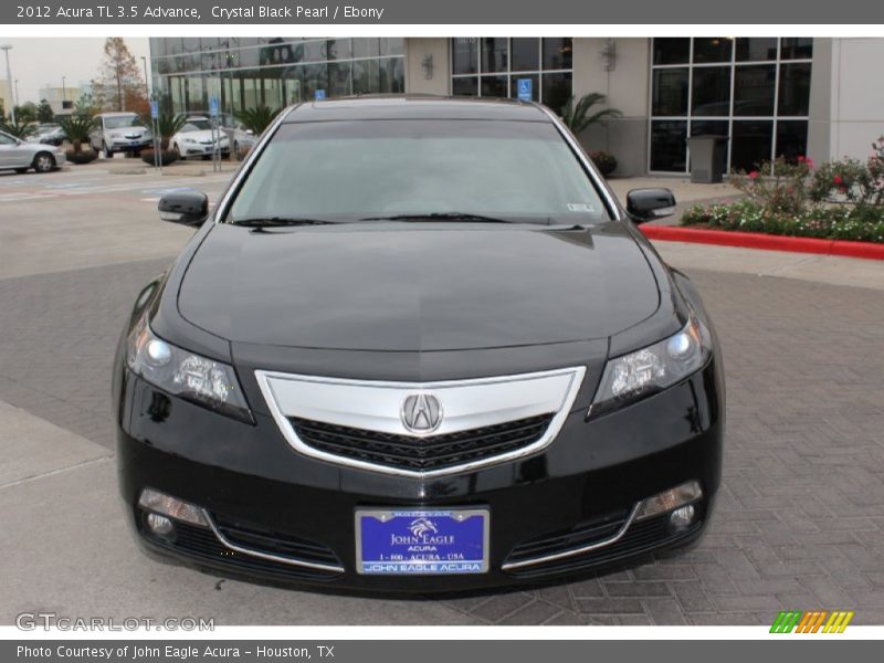 Crystal Black Pearl / Ebony 2012 Acura TL 3.5 Advance