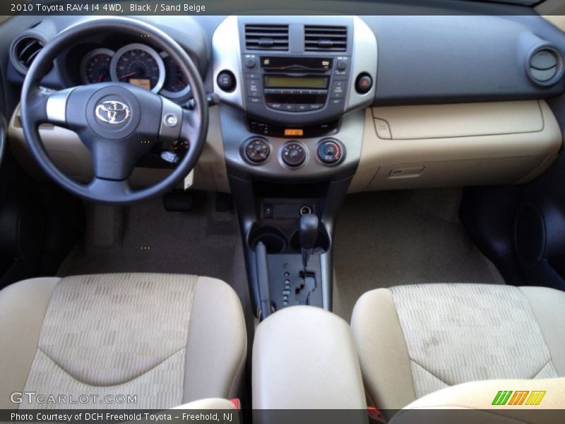 Black / Sand Beige 2010 Toyota RAV4 I4 4WD