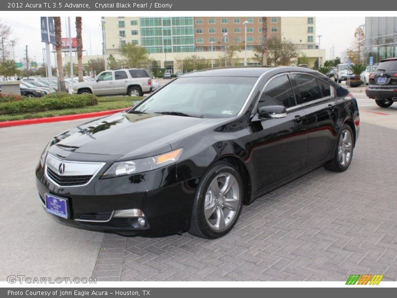 Crystal Black Pearl / Ebony 2012 Acura TL 3.5 Advance