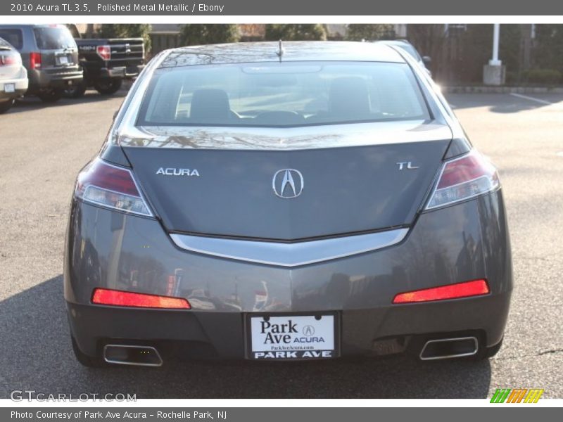 Polished Metal Metallic / Ebony 2010 Acura TL 3.5