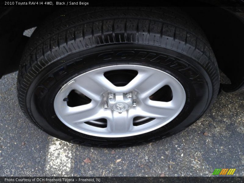 Black / Sand Beige 2010 Toyota RAV4 I4 4WD