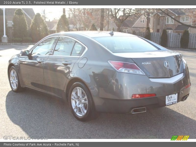 Polished Metal Metallic / Ebony 2010 Acura TL 3.5