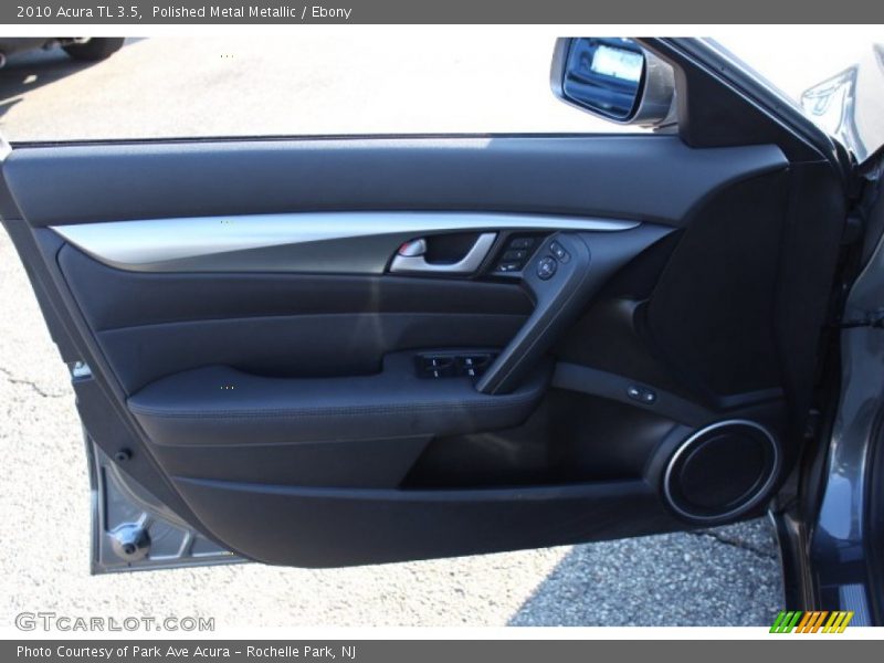 Polished Metal Metallic / Ebony 2010 Acura TL 3.5